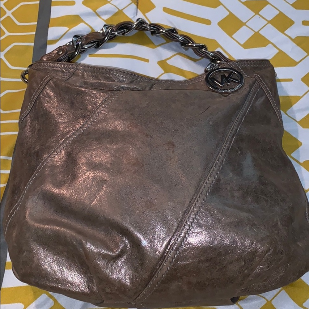 Michael Kors Shoulder Bag, Metallic